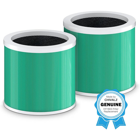 CHIVALZ Genuine HY1800 Air Purifier Replacement Filter (2 Pack)